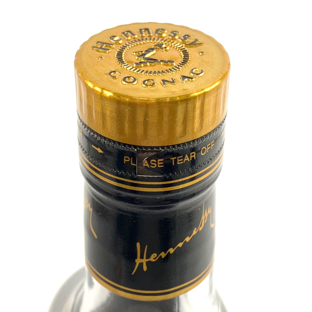【在庫一掃】 ヘネシー Hennessy XO 金キャップ クリアボトル オン ザ ロックス 700ml ブランデー コニャック 【古酒】 liqbb