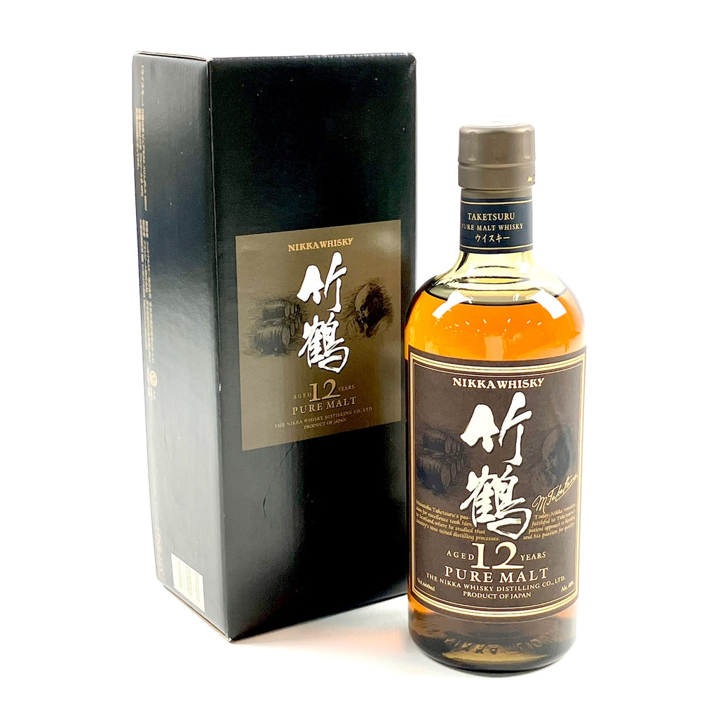 【東京都内限定お届け】 ニッカ NIKKA 竹鶴 12年 ピュアモルト 660ml 国産ウイスキー 【古酒】liqbb