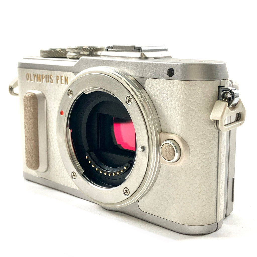 オリンパス OLYMPUS PEN E-PL8 ボディ ホワイト デジタル ミラーレス 一眼カメラ 【中古】cambb