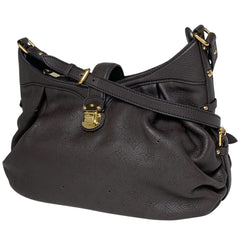 ルイ・ヴィトン XS パンチング ショルダーバッグ モノグラムマヒナ ショコラ M95972 レディース 【中古】 brbag