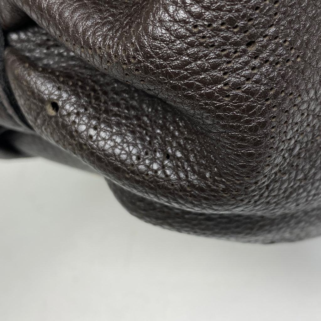 ルイ・ヴィトン XS パンチング ショルダーバッグ モノグラムマヒナ ショコラ M95972 レディース 【中古】 brbag