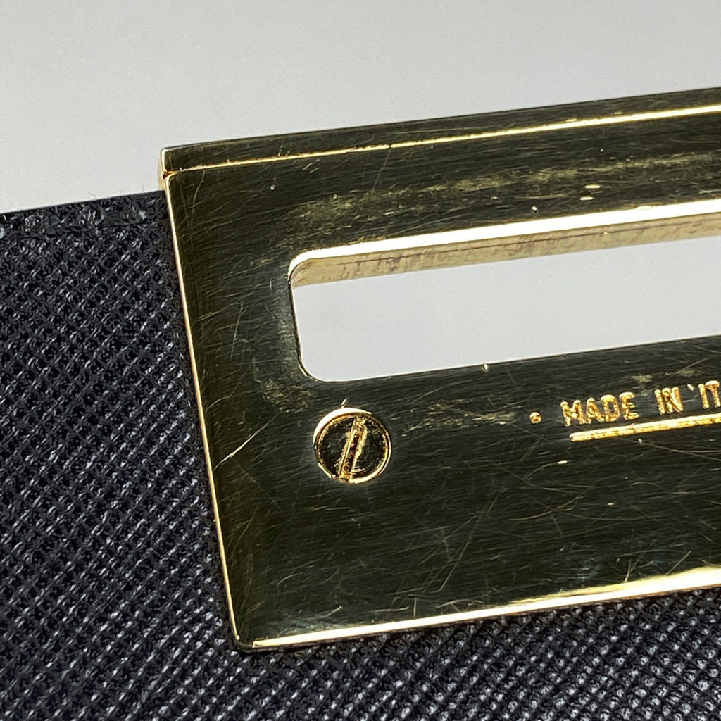 【在庫一掃】 サルヴァトーレフェラガモ ガンチーニ ハンドバッグ 手提げ 2wayバッグ レザー ブラック レディース 【中古】 brbag