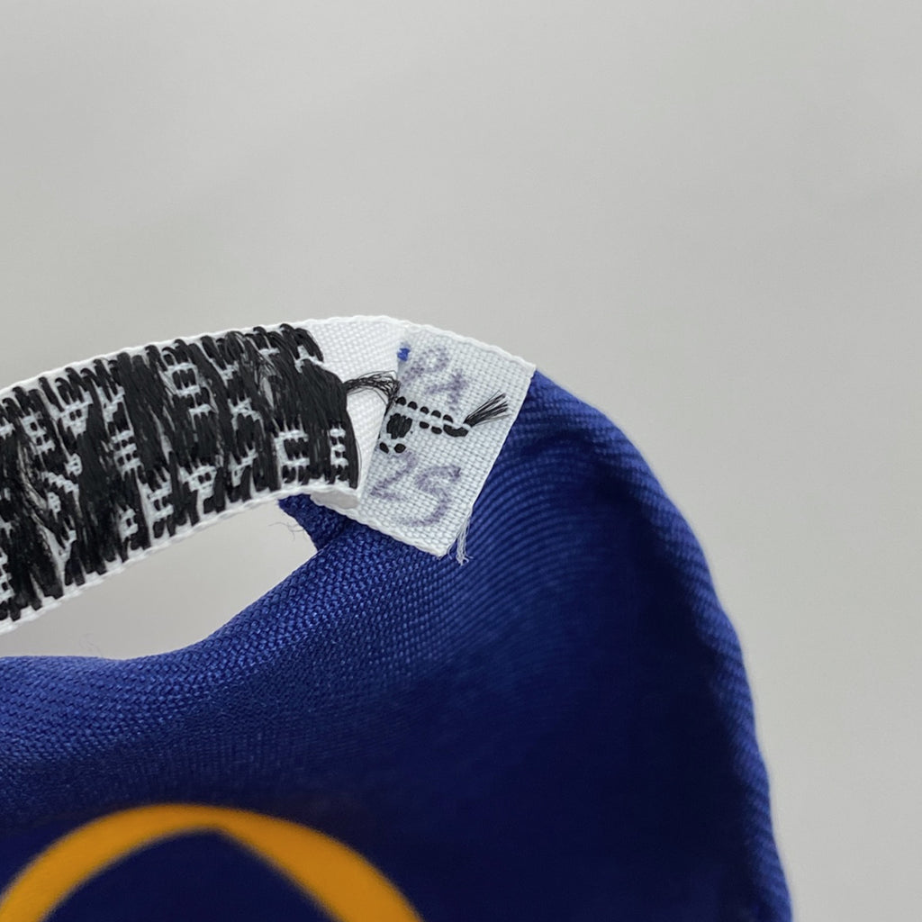 エルメス カレ90 IN SALZBURG ザルツブルグにて 楽譜 スカーフ シルク ネイビー イエロー マルチカラー レディース 【中古】brbag