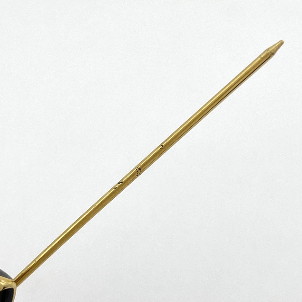 スワロフスキー クリスタル デザイン ブローチ タッセルモチーフ ラインストーン ブローチ GP ゴールド マルチカラー レディース 【中古】 bracc