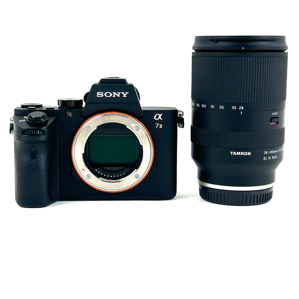 ソニー SONY α7II  ILCE-7M2 ＋ 28-200mm F2.8-5.6 Di III RXD A071SF (ソニー E用) デジタル ミラーレス 一眼カメラ 【中古】