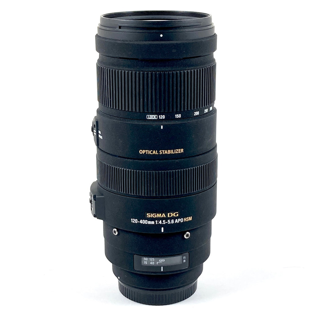 シグマ SIGMA APO 120-400mm F4.5-5.6 DG HSM (キヤノン用) 一眼カメラ用レンズ（オートフォーカス） 【中古】