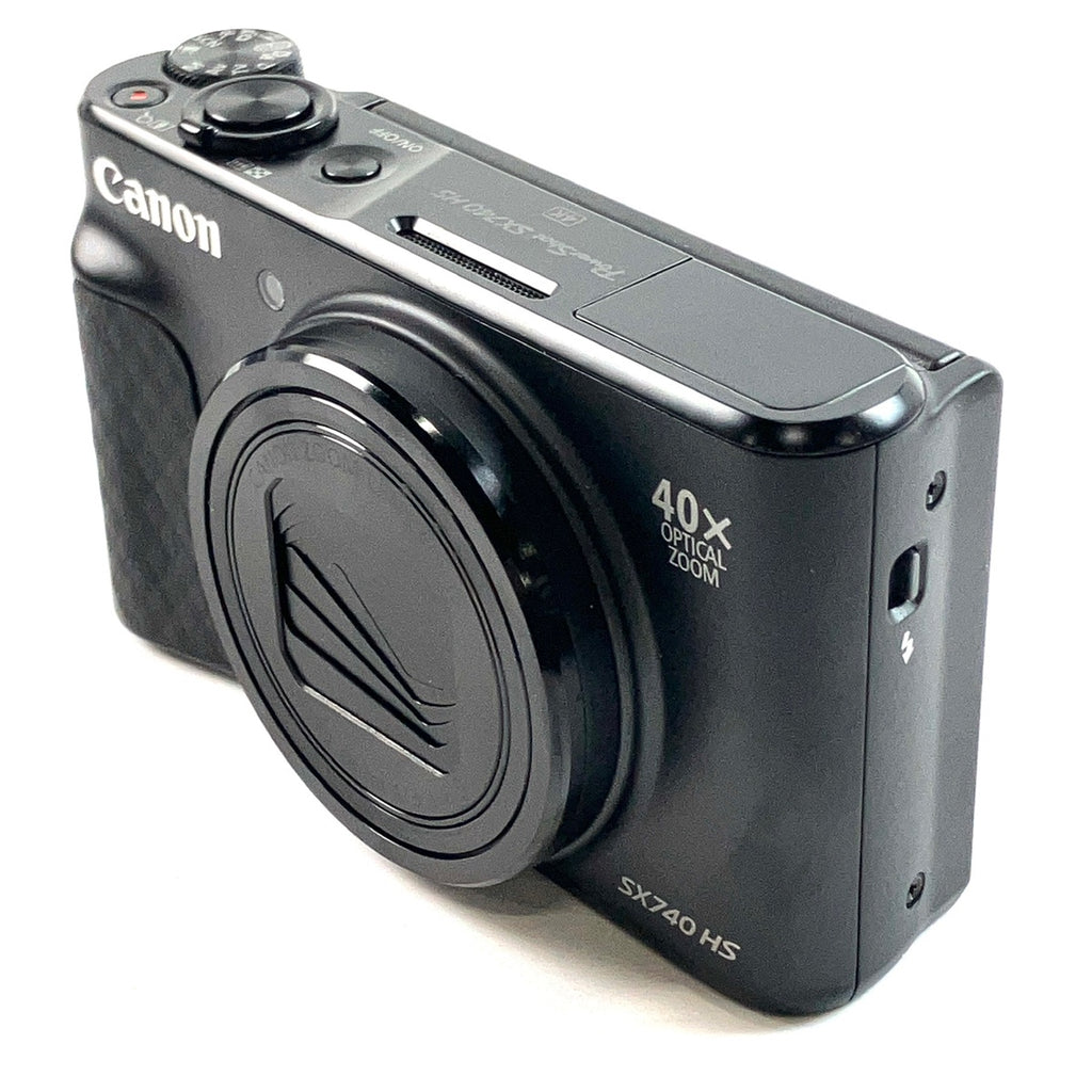 キヤノン Canon PowerShot SX740 HS ブラック コンパクトデジタルカメラ 【中古】