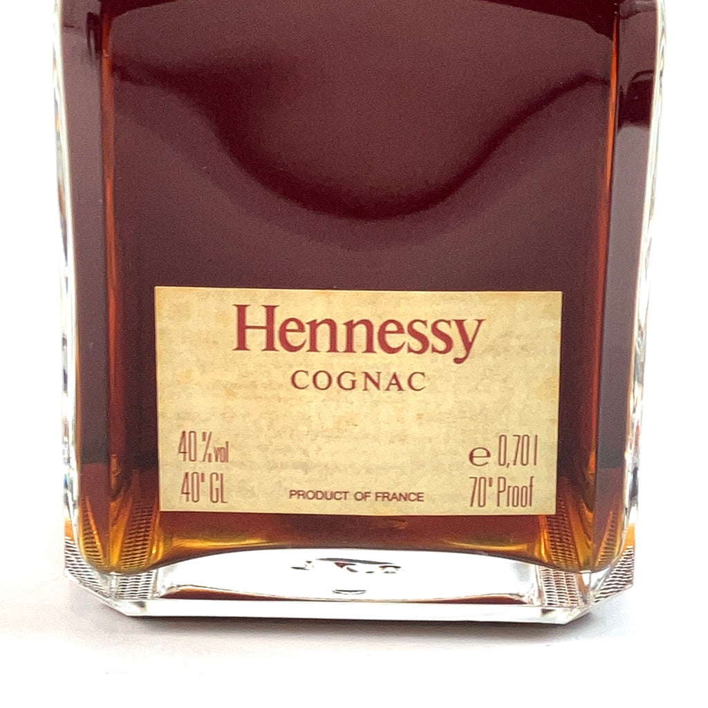 ヘネシー Hennessy シルバートップ ブック型 700ml ブランデー コニャック 【古酒】