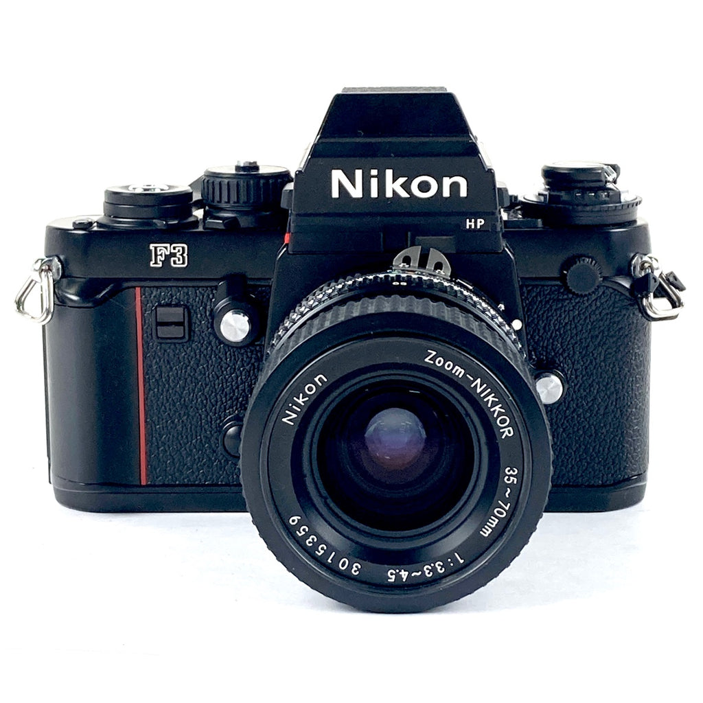 ニコン Nikon F3 HP + Ai-S NIKKOR 35-70mm F3.3-4.5 フィルム マニュアルフォーカス 一眼レフカメラ 【中古】