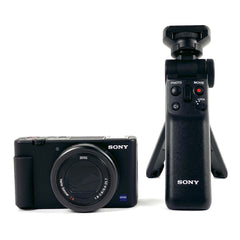 ソニー SONY VLOGCAM ZV-1G シューティンググリップキット ブラック コンパクトデジタルカメラ 【中古】