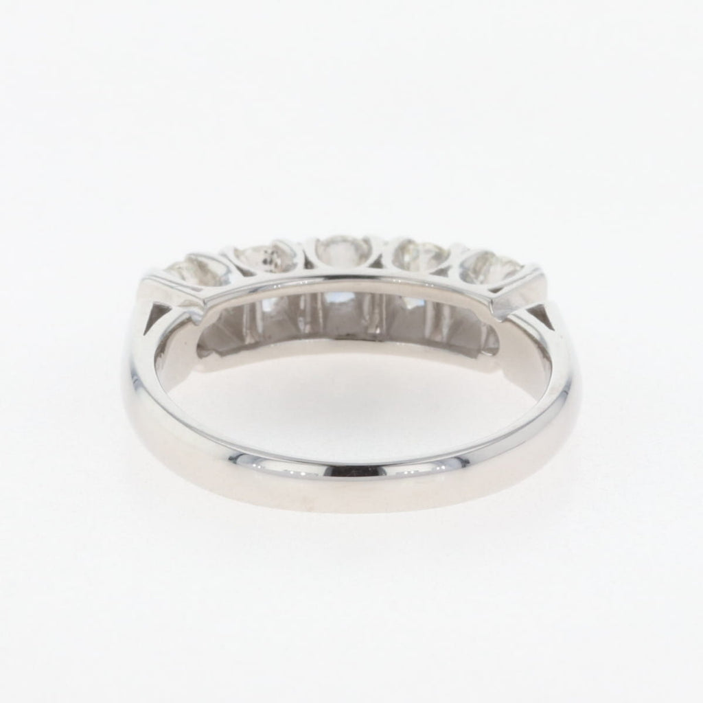 メレダイヤ デザインリング プラチナ 指輪 リング 7号 Pt900 ダイヤモンド レディース 【中古】nbjwl