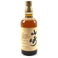 【東京都内限定お届け】 サントリー SUNTORY 山崎 12年 ピュアモルト 特級 760ml 国産ウイスキー 【古酒】 liqbb