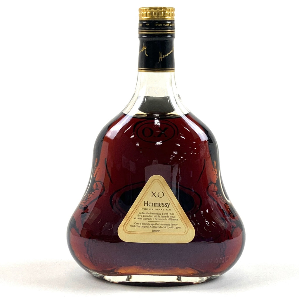 ヘネシー Hennessy XO 金キャップ クリアボトル 700ml ブランデー コニャック 【古酒】