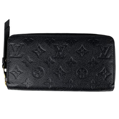 ルイ・ヴィトン ジッピーウォレット ラウンドファスナー 長財布 モノグラムアンプラント ノワール(ブラック) M61864 レディース 【中古】brbag