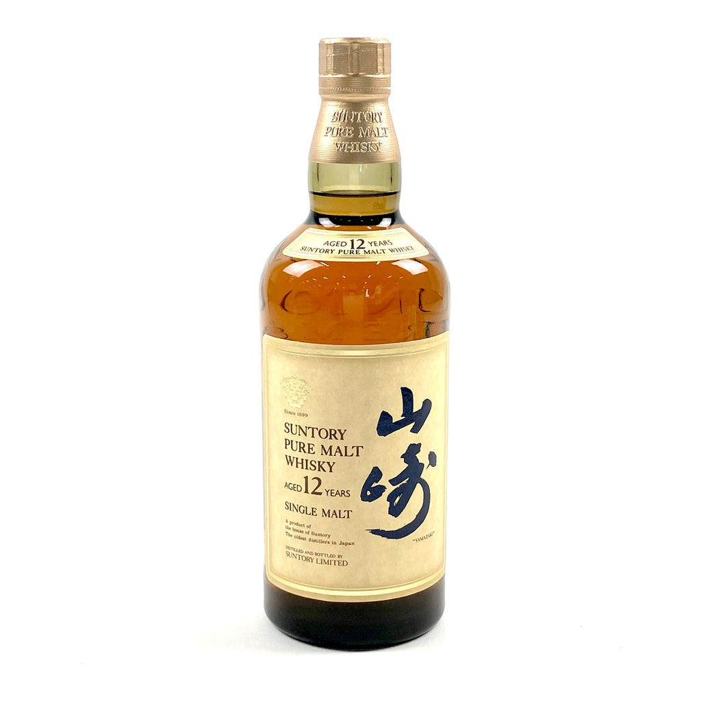 【東京都内限定お届け】サントリー SUNTORY 山崎 12年 ピュアモルト 華 750ml 国産ウイスキー 【古酒】