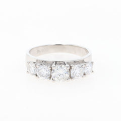 メレダイヤ デザインリング プラチナ 指輪 リング 7号 Pt900 ダイヤモンド レディース 【中古】nbjwl