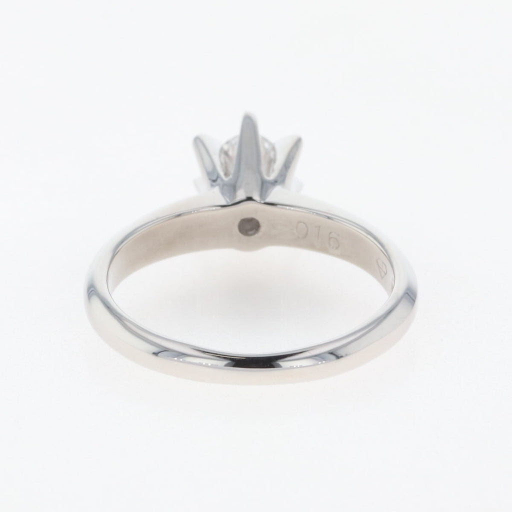 1496 ダイヤリングPT900プラチナ7号0.246ct