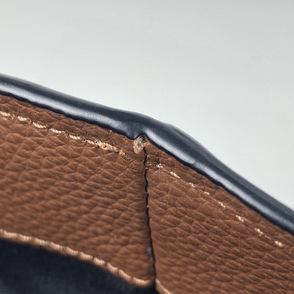 コーチ ロゴ トートバッグ ショルダーバッグ ハンドバッグ トートバッグ レザー ブラウン C8157 レディース 【中古】 brbag
