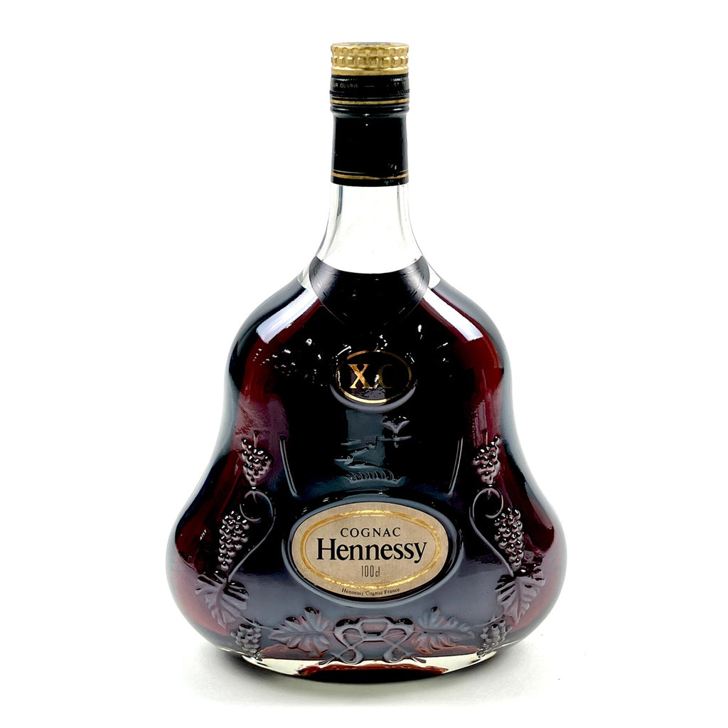 ヘネシー Hennessy XO 金キャップ クリアボトル 1000ml ブランデー コニャック 【古酒】