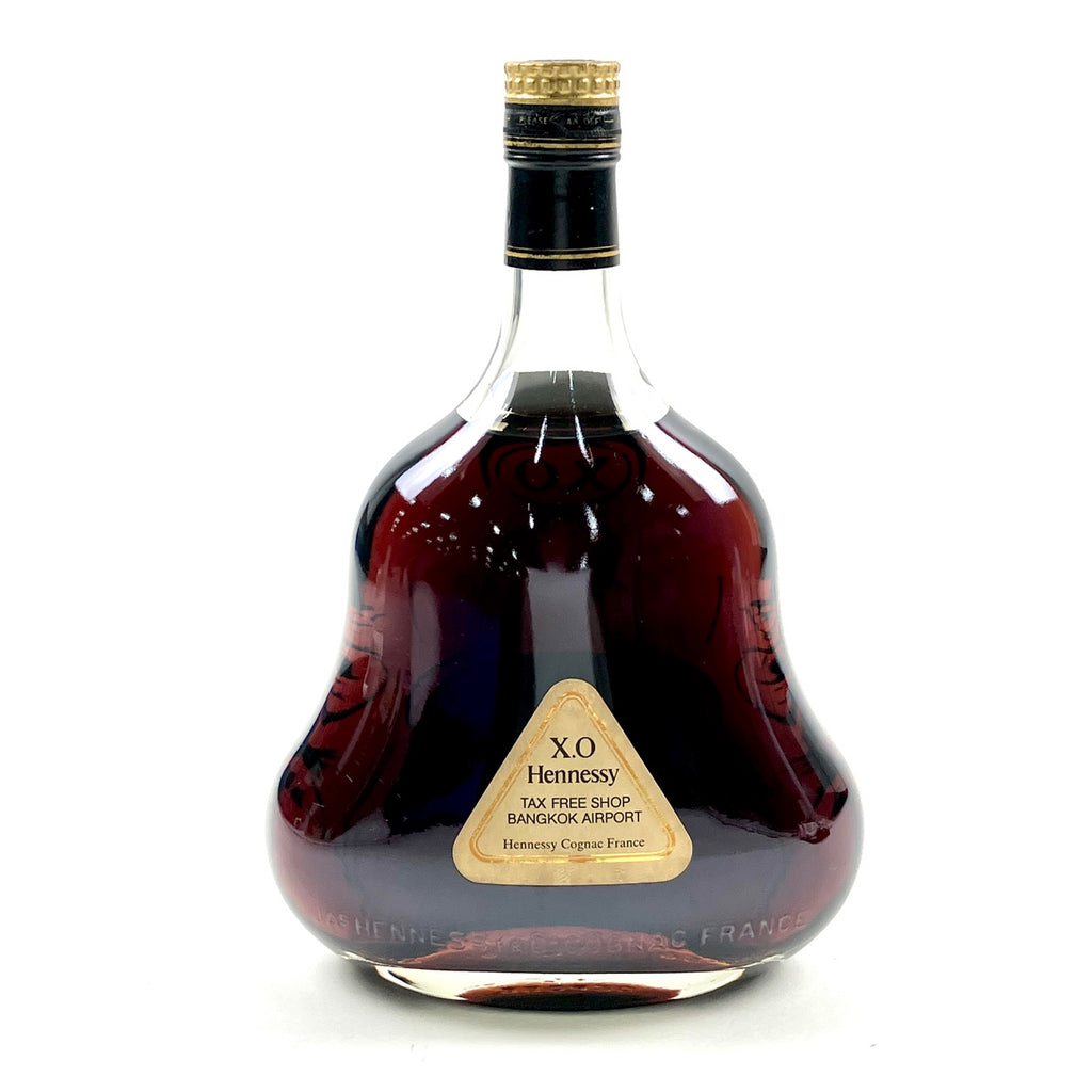 ヘネシー Hennessy XO 金キャップ クリアボトル 1000ml ブランデー コニャック 【古酒】