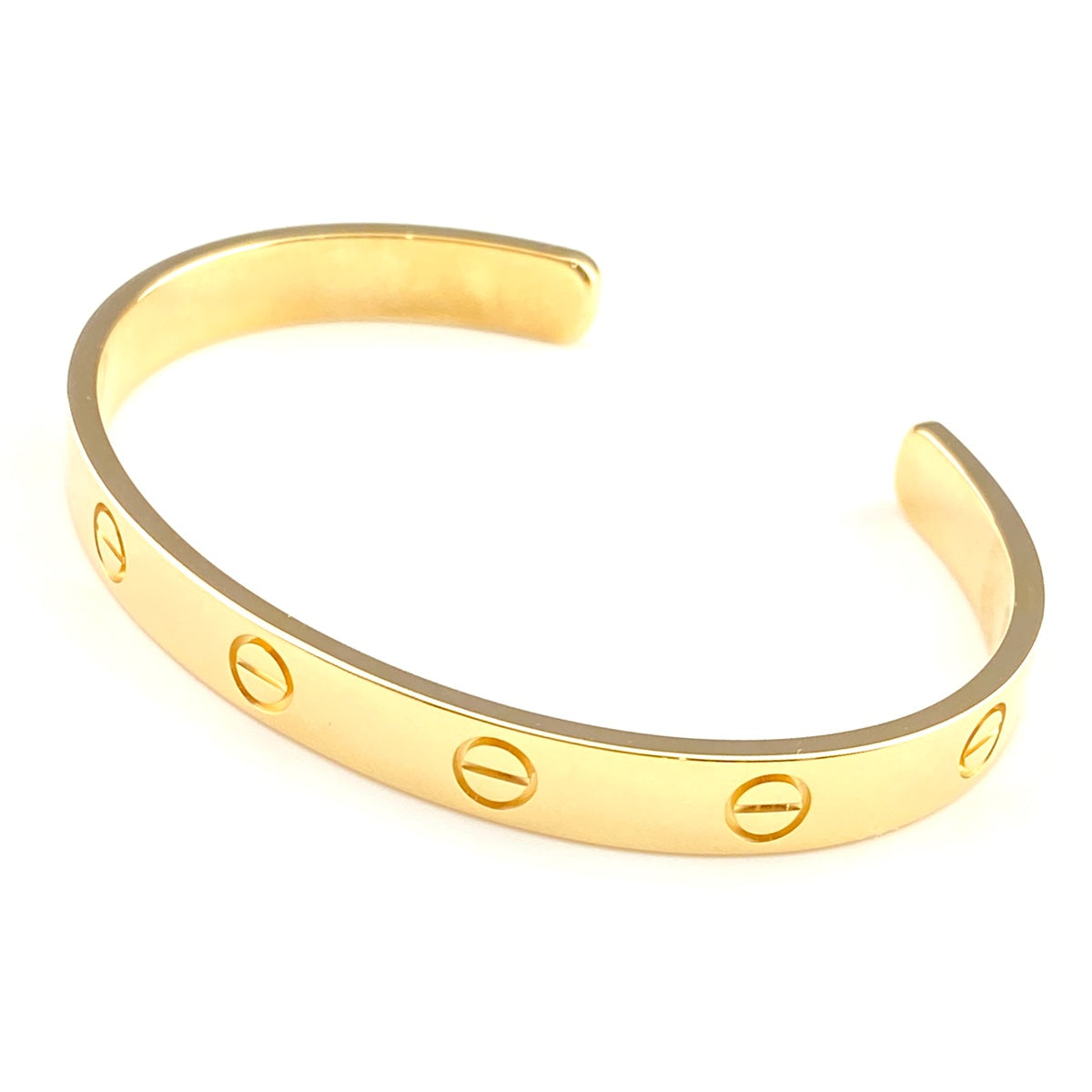 Cartier カルティエ　バングル　ブレスレット　腕輪 カルティエ CARTIER ラブブレス SM ＃16 ドライバー付き
