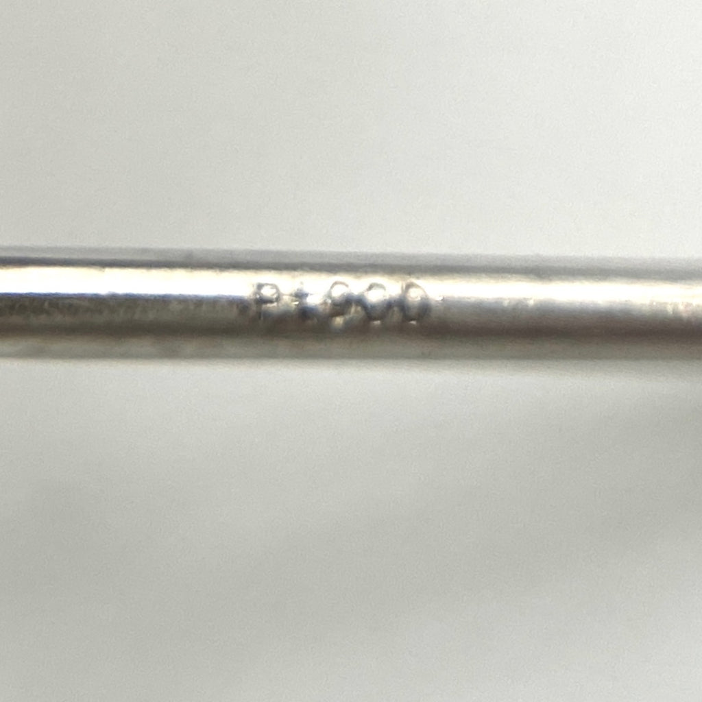 メレダイヤ デザインピアス プラチナ ピアス Pt900 ダイヤモンド レディース 【中古】nbjwl