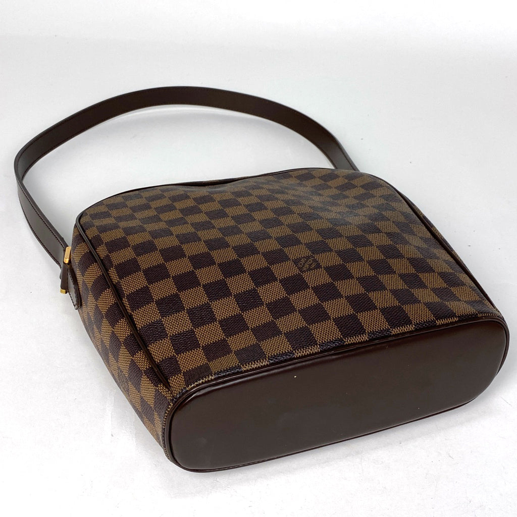 ルイ・ヴィトン イパネマ GM 肩掛け ショルダーバッグ ダミエ ブラウン N51292 レディース 【中古】brbag