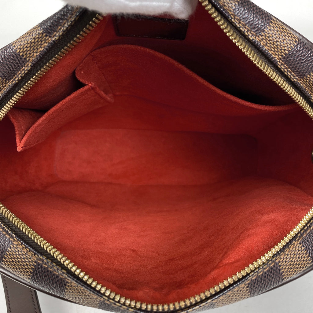 ルイ・ヴィトン イパネマ GM 肩掛け ショルダーバッグ ダミエ ブラウン N51292 レディース 【中古】brbag