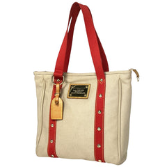 ルイ・ヴィトン カバ MM ハンドバッグ トートバッグ アンティグア ベージュ M40035 レディース 【中古】brbag