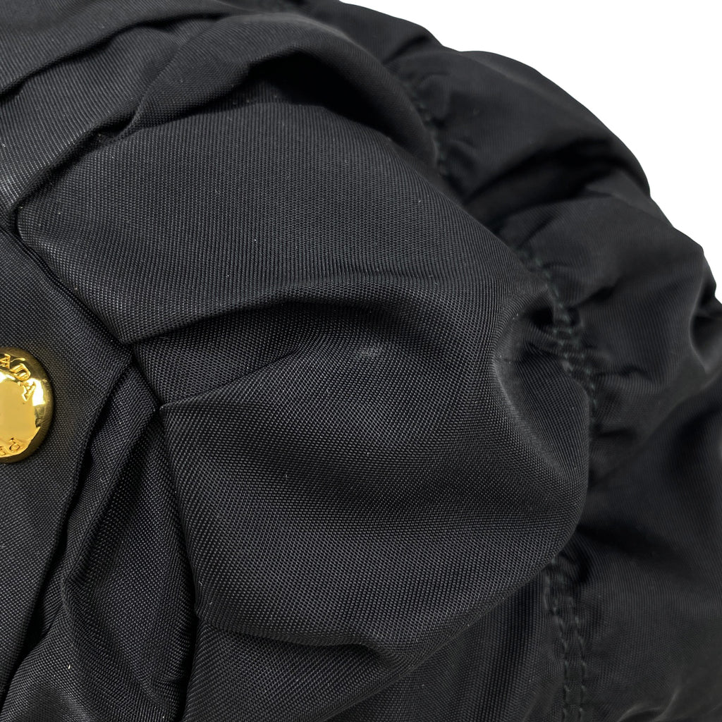 プラダ ロゴ ハンドバッグ 2WAY ショルダーバッグ ハンドバッグ ナイロン ネロ(ブラック) レディース 【中古】brbag
