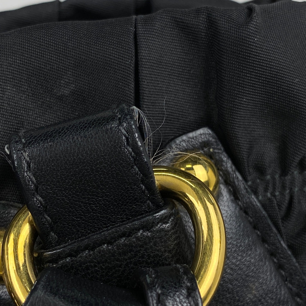プラダ ロゴ ハンドバッグ 2WAY ショルダーバッグ ハンドバッグ ナイロン ネロ(ブラック) レディース 【中古】brbag