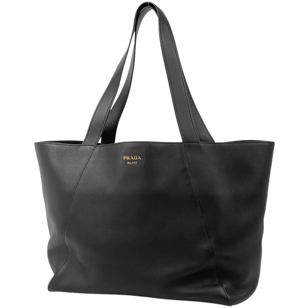 【格安&関税込】PRADA ロゴディテール トートバッグ PRADA プラダ ロゴスモールトートバッグ トライアングルロゴ