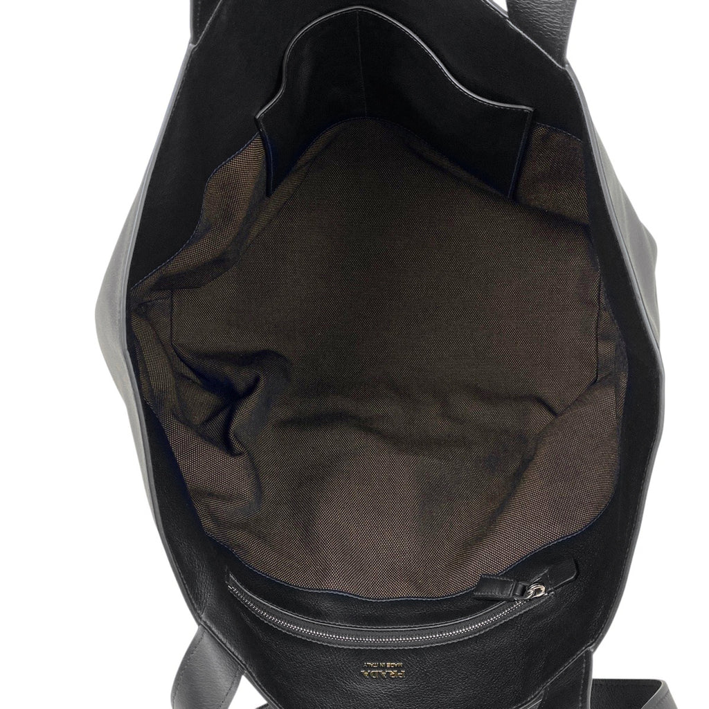 プラダ ロゴ トートバッグ ショルダーバッグ トートバッグ レザー ネロ(ブラック) 2VG123 レディース 【中古】brbag