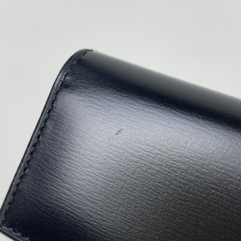 カルティエ マストライン 4連 キーケース ロゴ キーケース レザー ブラック レディース 【中古】brbag