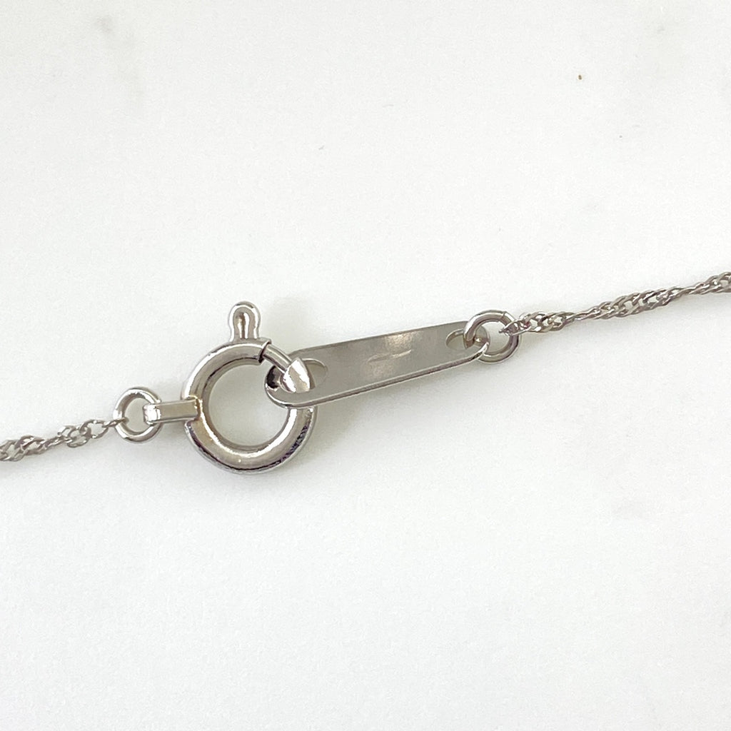ルビー デザインネックレス プラチナ ペンダント メレダイヤ ネックレス Pt900 Pt850 ルビー レディース 【中古】nbjwl