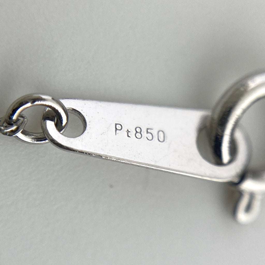 ルビー デザインネックレス プラチナ ペンダント メレダイヤ ネックレス Pt900 Pt850 ルビー レディース 【中古】nbjwl