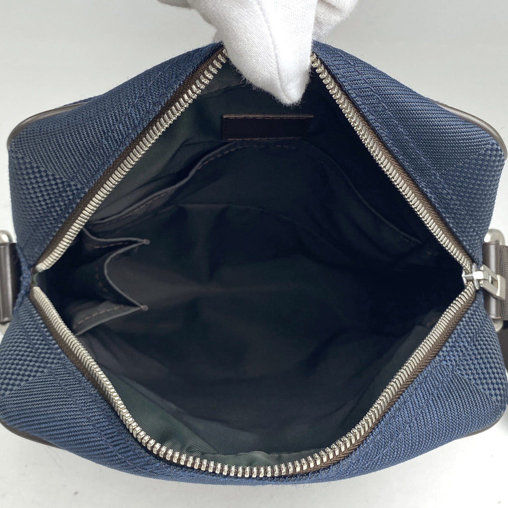 ルイ・ヴィトン シタダン NM 斜め掛け ショルダーバッグ ダミエジェアン ネイビー N41437 メンズ 【中古】brbag