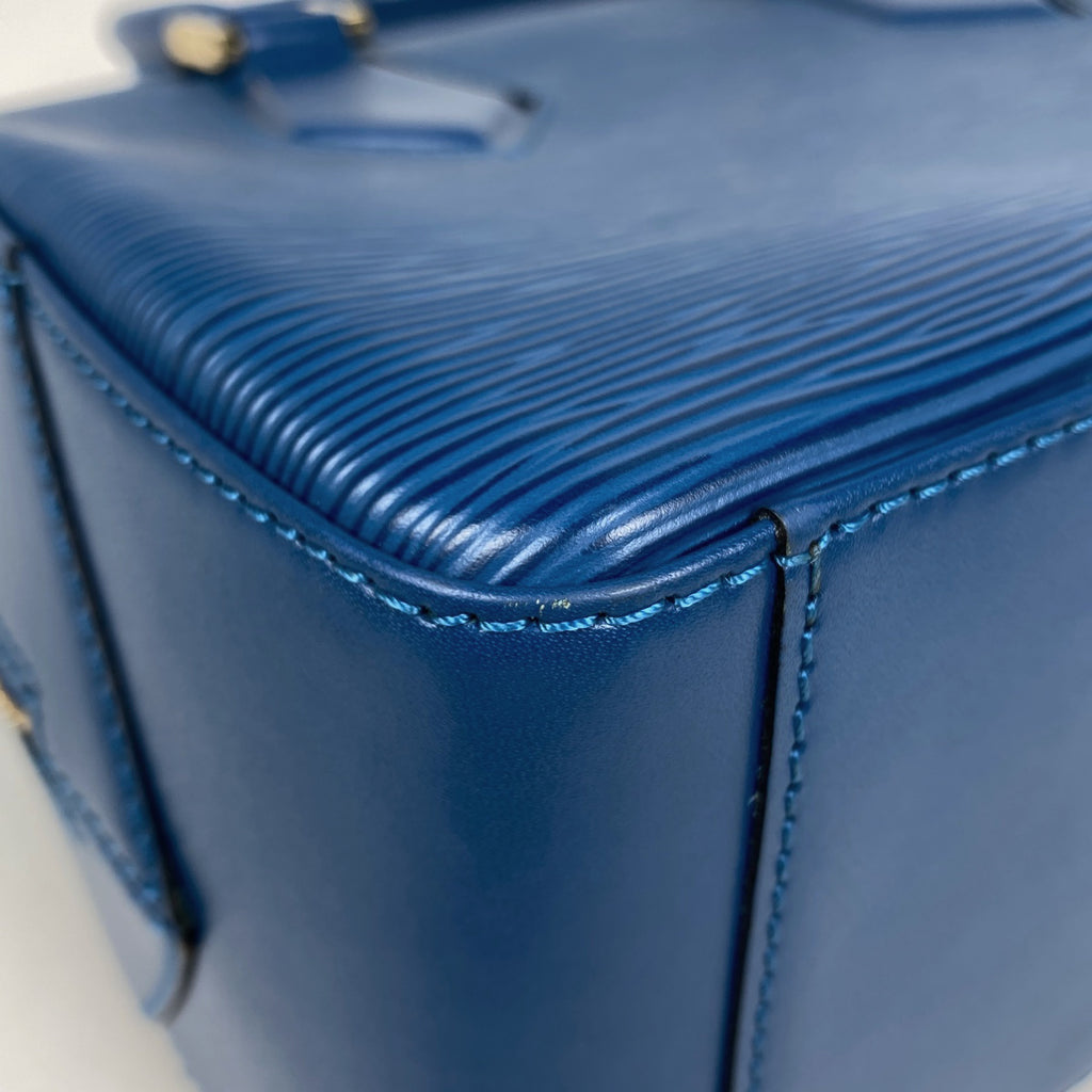 ルイ・ヴィトン サブロン 手提げ ハンドバッグ エピ トレドブルー M52045 レディース 【中古】brbag