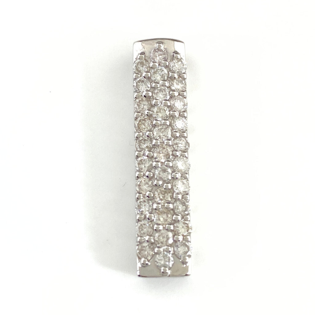 メレダイヤ ペンダントトップ プラチナ ペンダントトップ Pt900 ダイヤモンド レディース 【中古】nbjwl