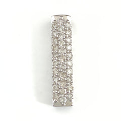 メレダイヤ ペンダントトップ プラチナ ペンダントトップ Pt900 ダイヤモンド レディース 【中古】nbjwl