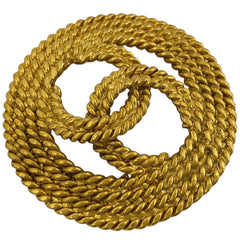 シャネル ココマーク ブローチ ラウンド ブローチ GP ゴールド レディース 【中古】bracc