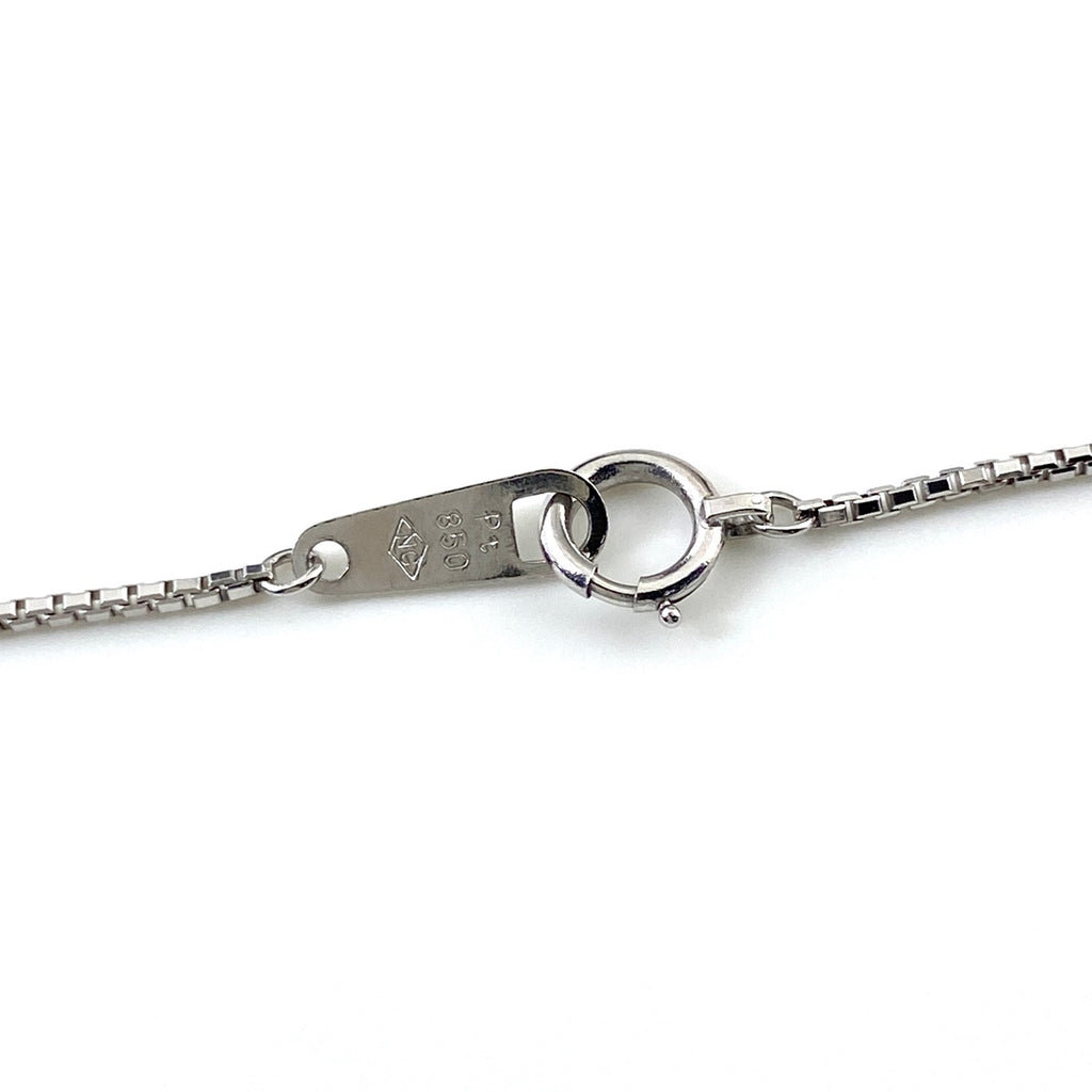 メレダイヤ デザインネックレス プラチナ ペンダント ネックレス Pt900 Pt850 ダイヤモンド レディース 【中古】nbjwl