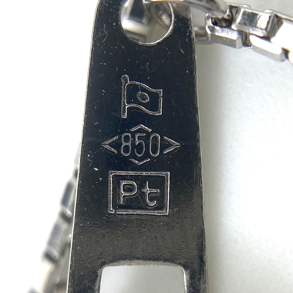メレダイヤ デザインネックレス プラチナ ペンダント ネックレス Pt900 Pt850 ダイヤモンド レディース 【中古】nbjwl