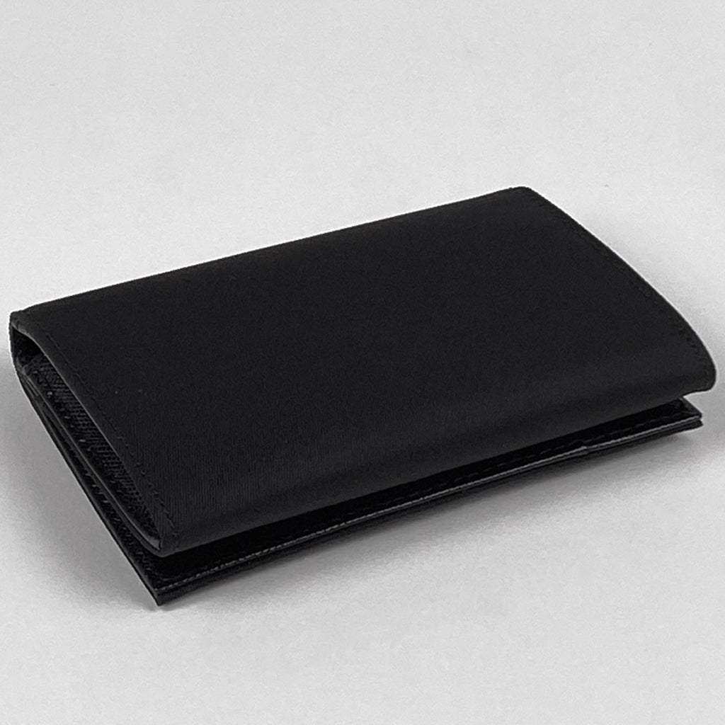 プラダ ロゴプレート カードケース カード入れ ナイロン ネロ(ブラック) M504 レディース 【中古】brbag