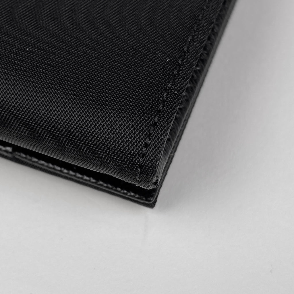 プラダ ロゴプレート カードケース カード入れ ナイロン ネロ(ブラック) M504 レディース 【中古】brbag