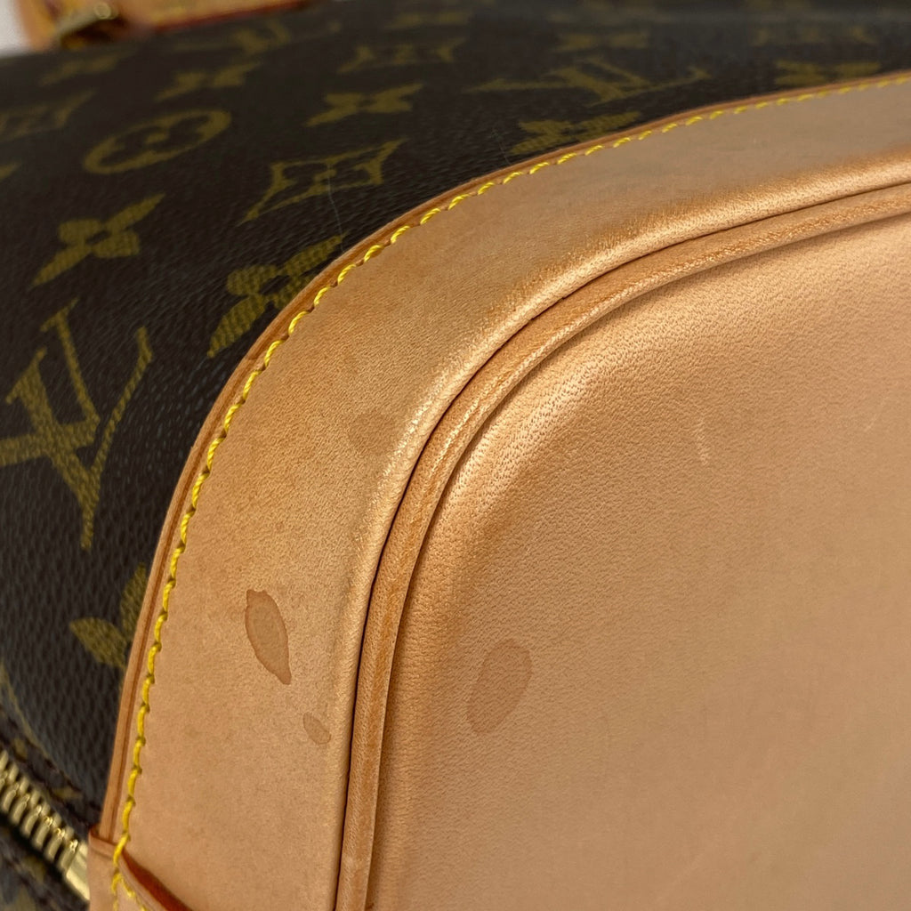 ルイ・ヴィトン アルマ 手提げ ハンドバッグ モノグラム ブラウン M51130 レディース 【中古】brbag