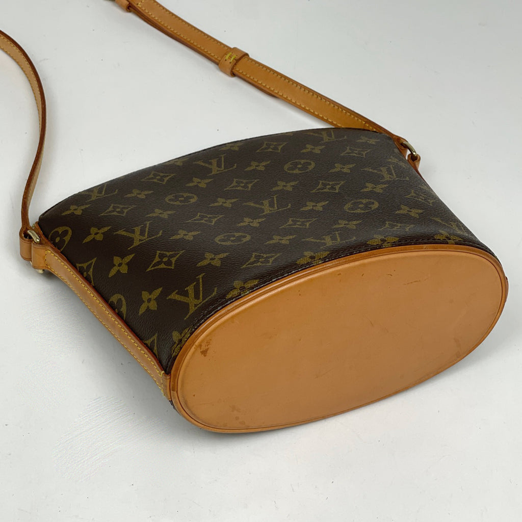 ルイ・ヴィトン ドルーオ 斜め掛け ショルダーバッグ モノグラム ブラウン M51290 レディース 【中古】brbag