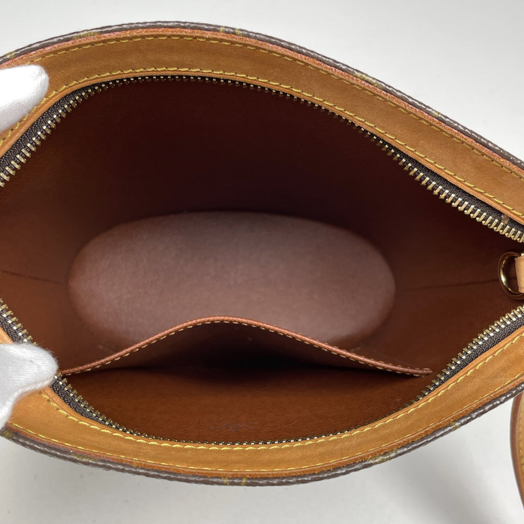 ルイ・ヴィトン ドルーオ 斜め掛け ショルダーバッグ モノグラム ブラウン M51290 レディース 【中古】brbag