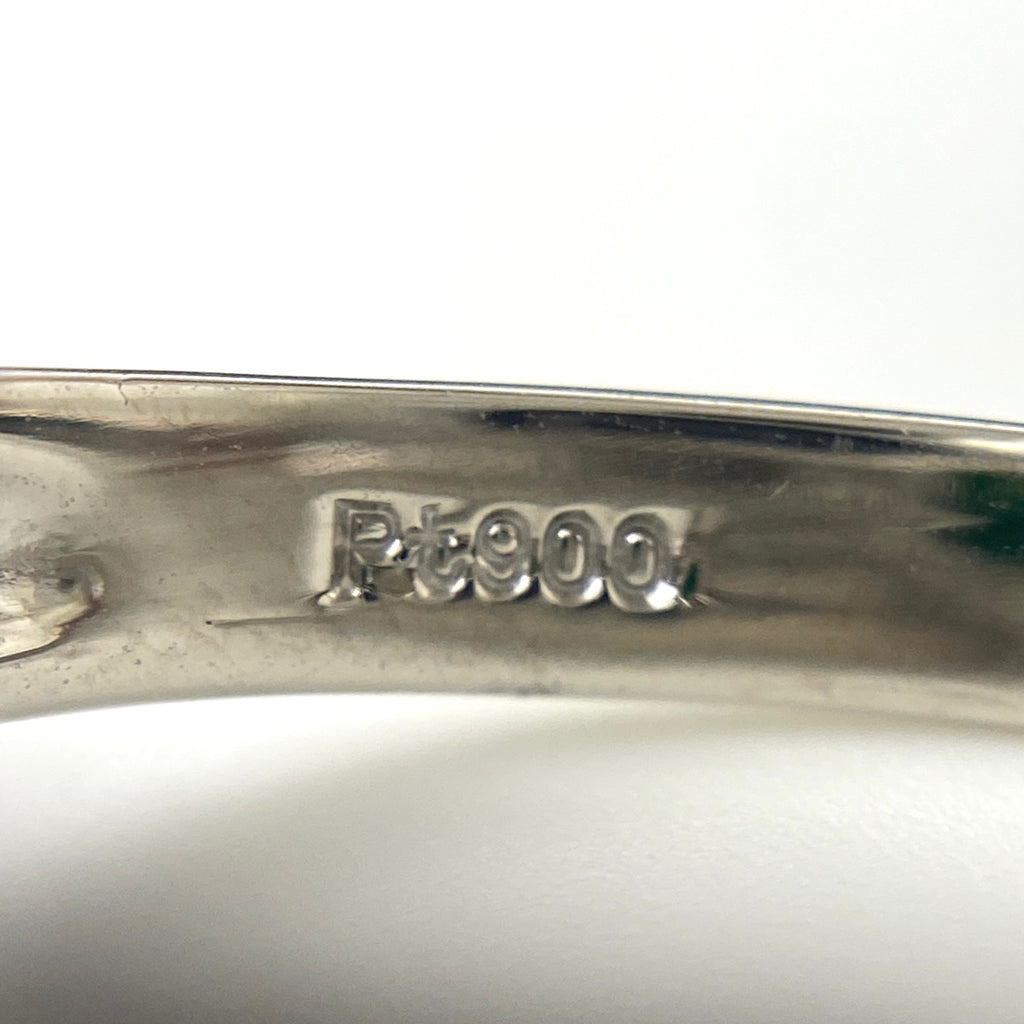 PT900 ヒスイ リング プラチナ 11号 レディース 中古 nbjwl