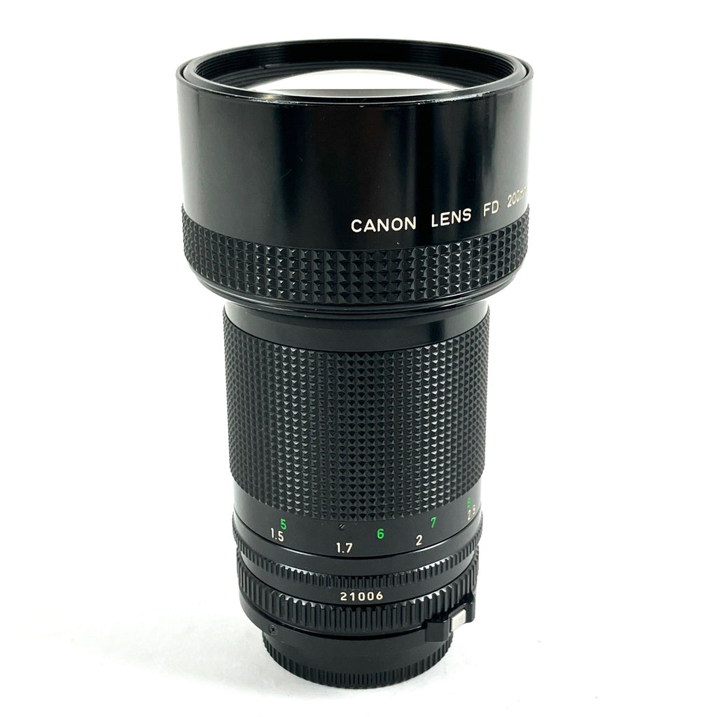 キヤノン Canon NEW FD 200mm F2.8 後期 一眼カメラ用レンズ（マニュアルフォーカス） 【中古】cambb